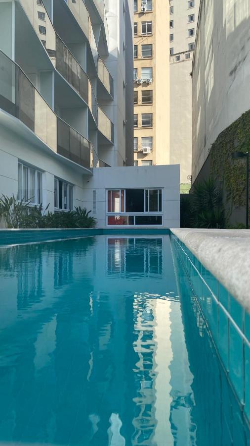 Flat De Luxo Centro Sp Com Piscina,Academia,Lavanderia,Garagem E Seguranca 24H Sao Paulo Bagian luar foto